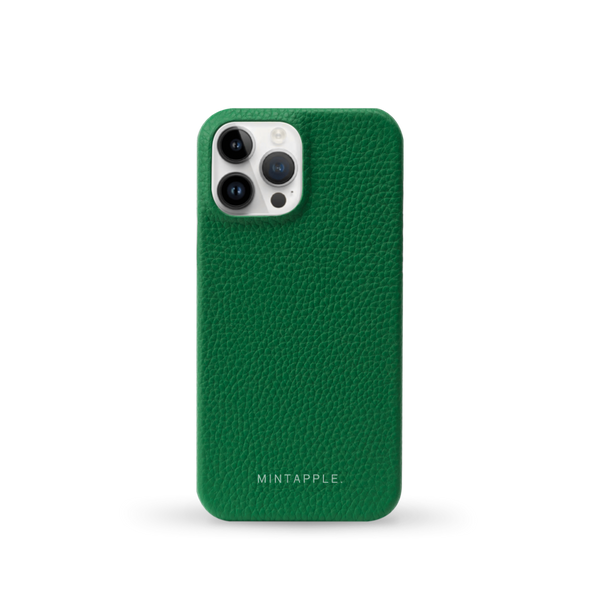 iPhone 15 Pro Max Case | Top Grain Leather | British Green