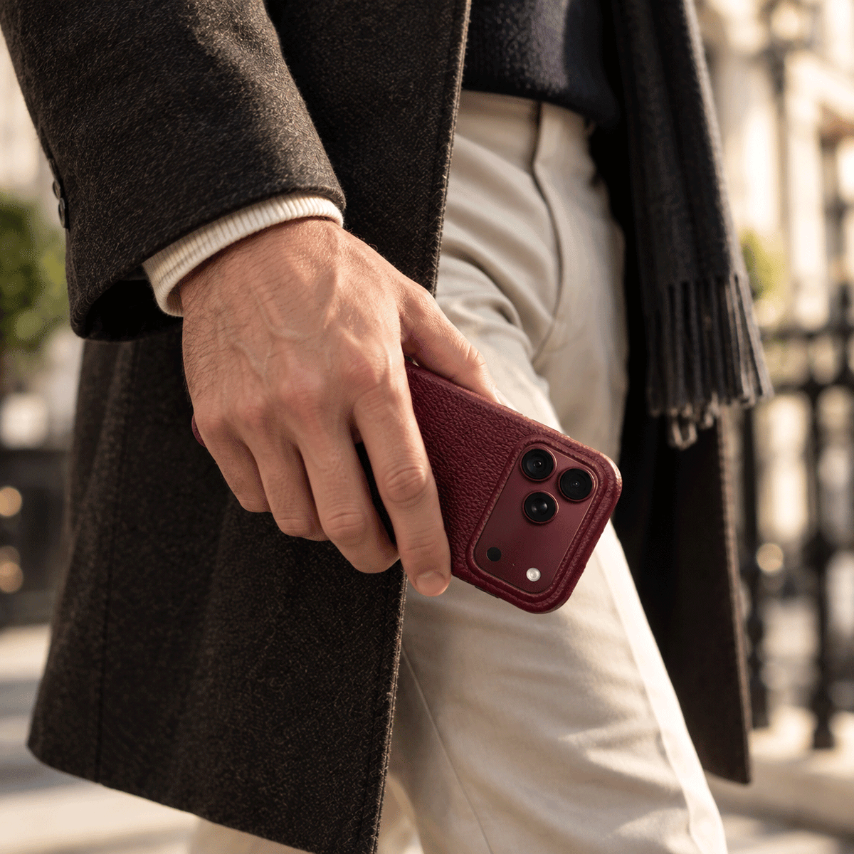 iPhone 18 Pro Case | Top Grain Leather