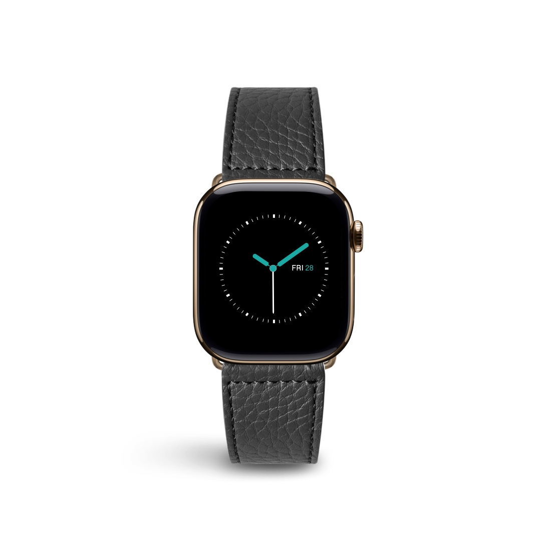 Leather Apple Watch Sport Strap | Black