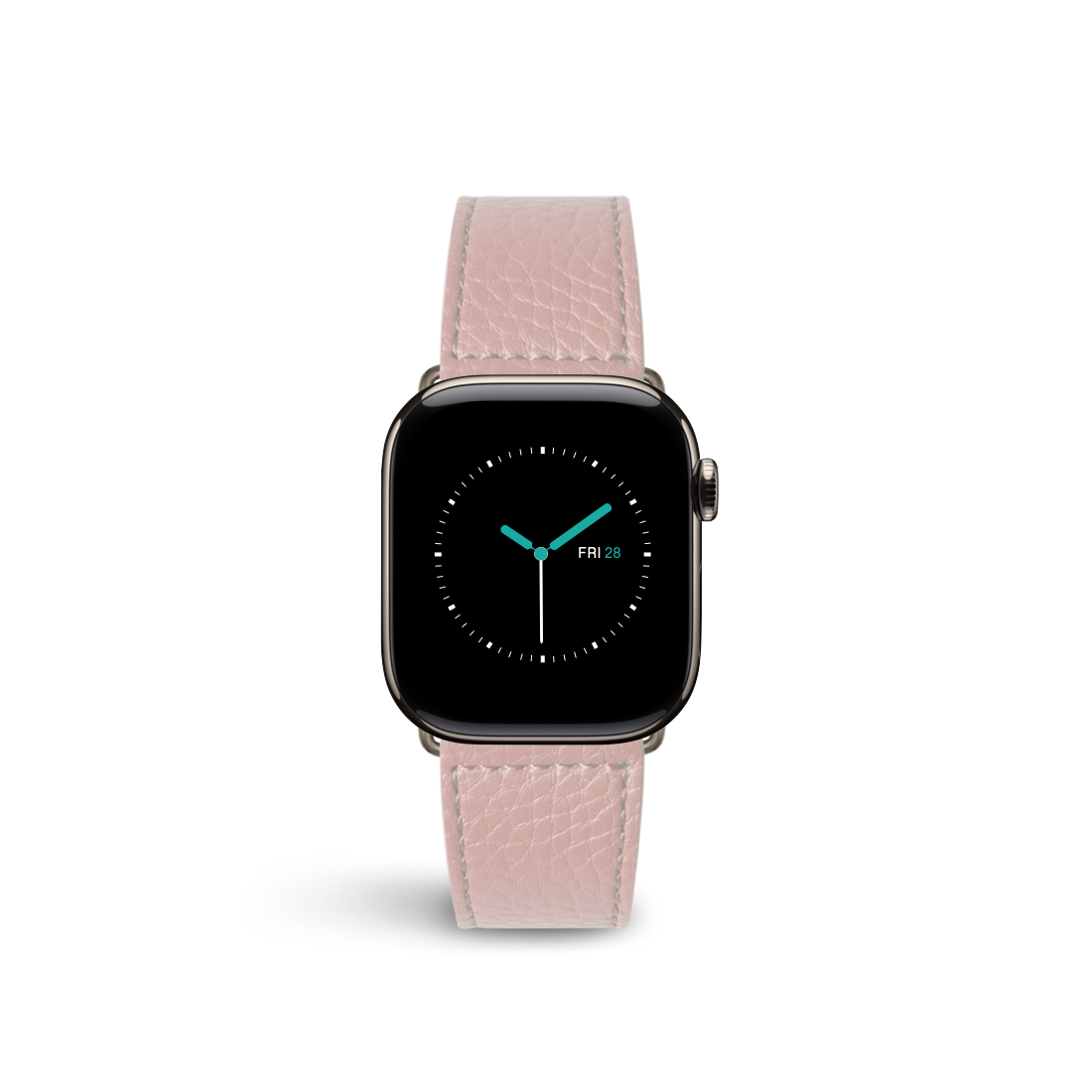 Leather Apple Watch Sport Strap | Blush