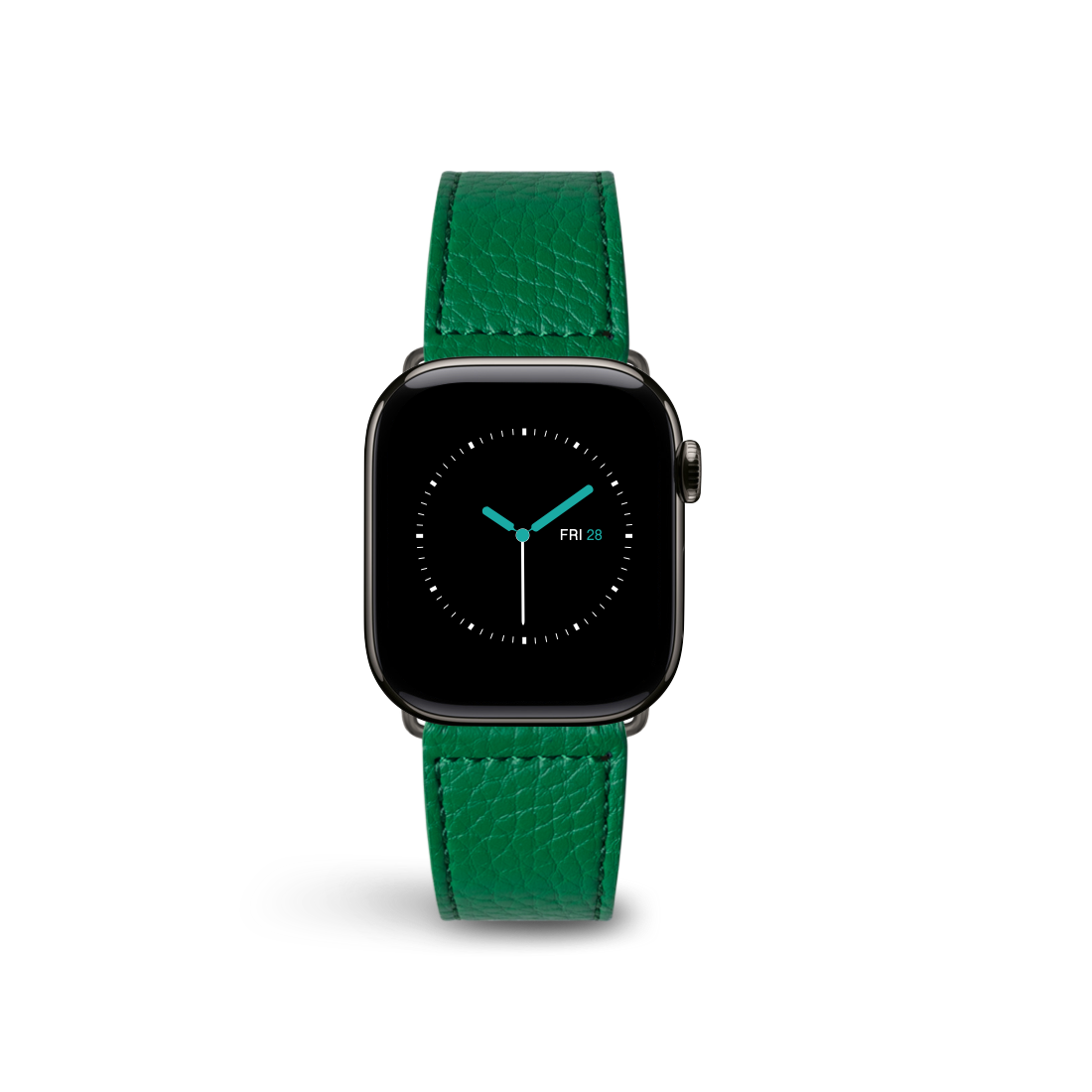 Leather Apple Watch Sport Strap | British Green