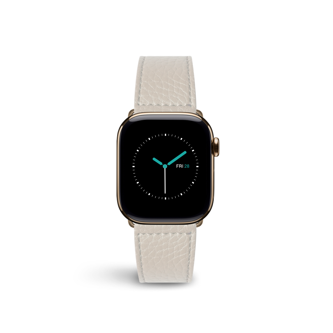 Leather Apple Watch Sport Strap | Rose White