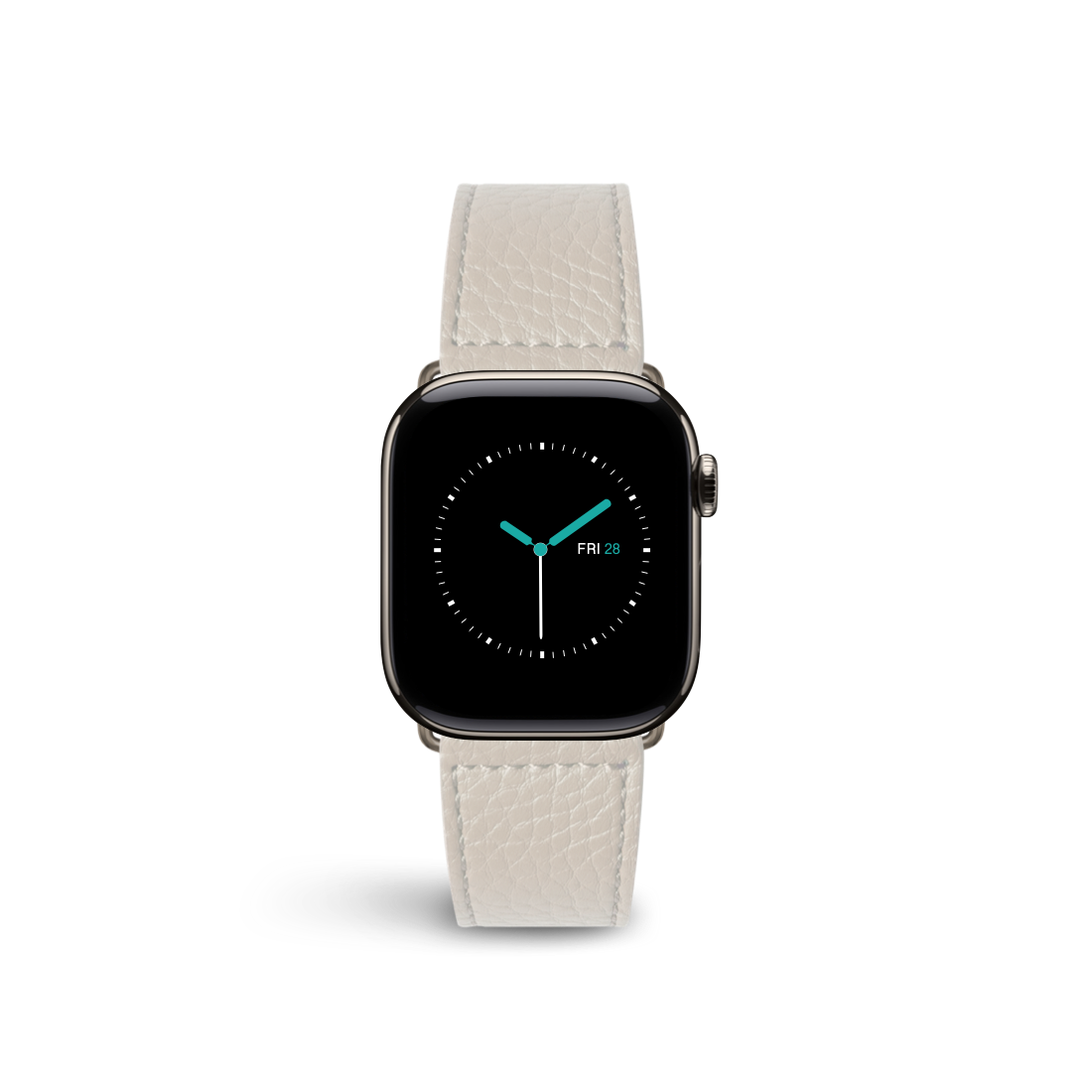 Leather Apple Watch Sport Strap | Rose White