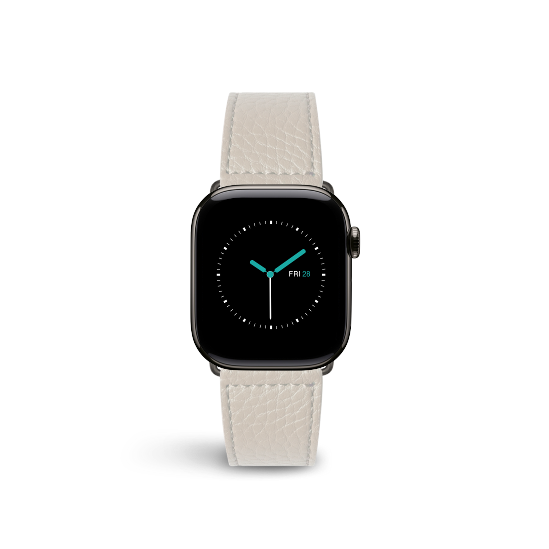 Leather Apple Watch Sport Strap | Rose White