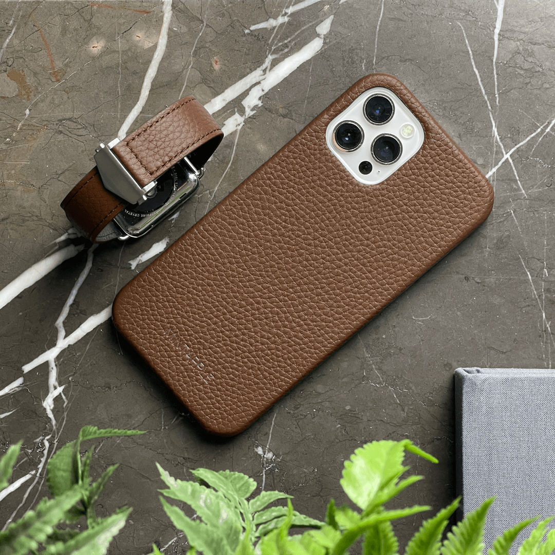 iPhone 15 | Top Grain Leather Case