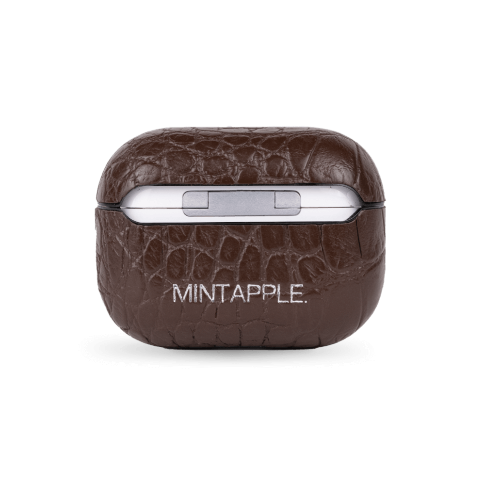 AirPods Pro Case | Alligator Embossed Leather