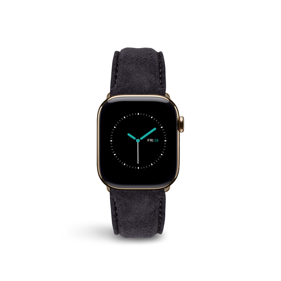 Suede Leather | Ink Black