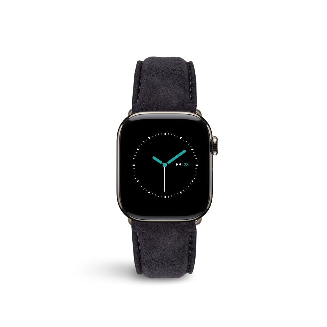 Suede Leather | Ink Black