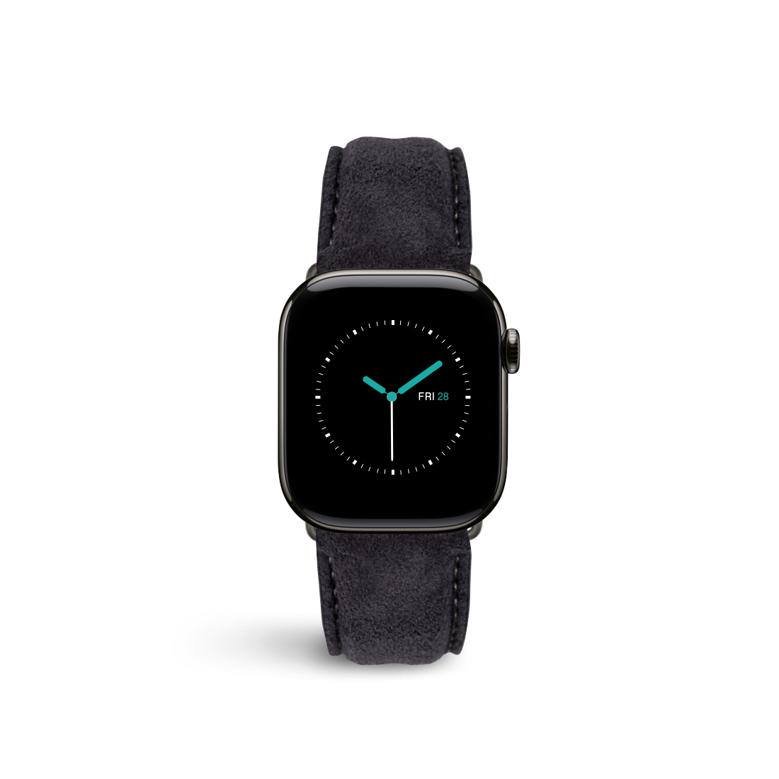 Suede Leather | Ink Black