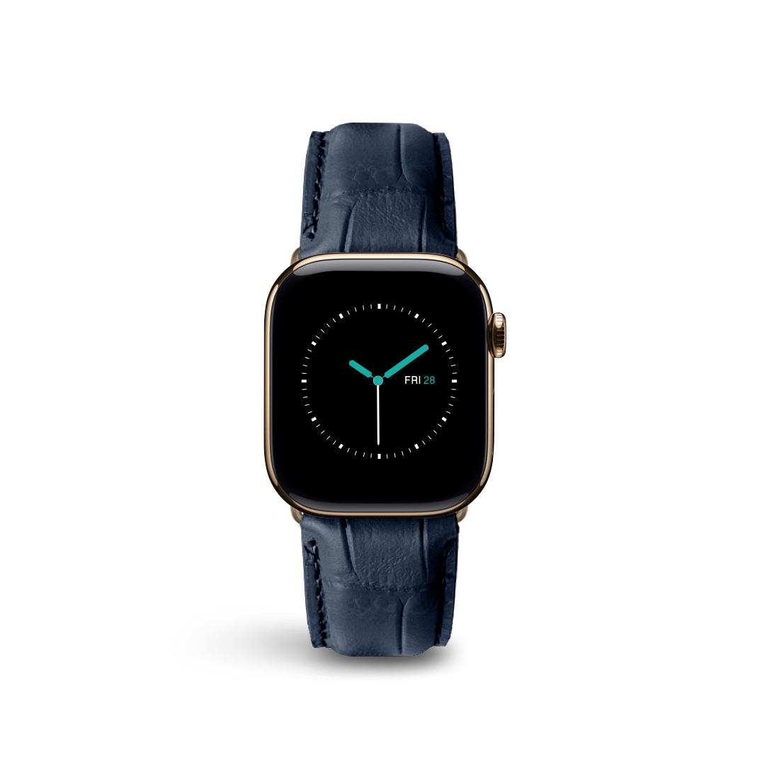 Alligator Embossed Leather | Blue