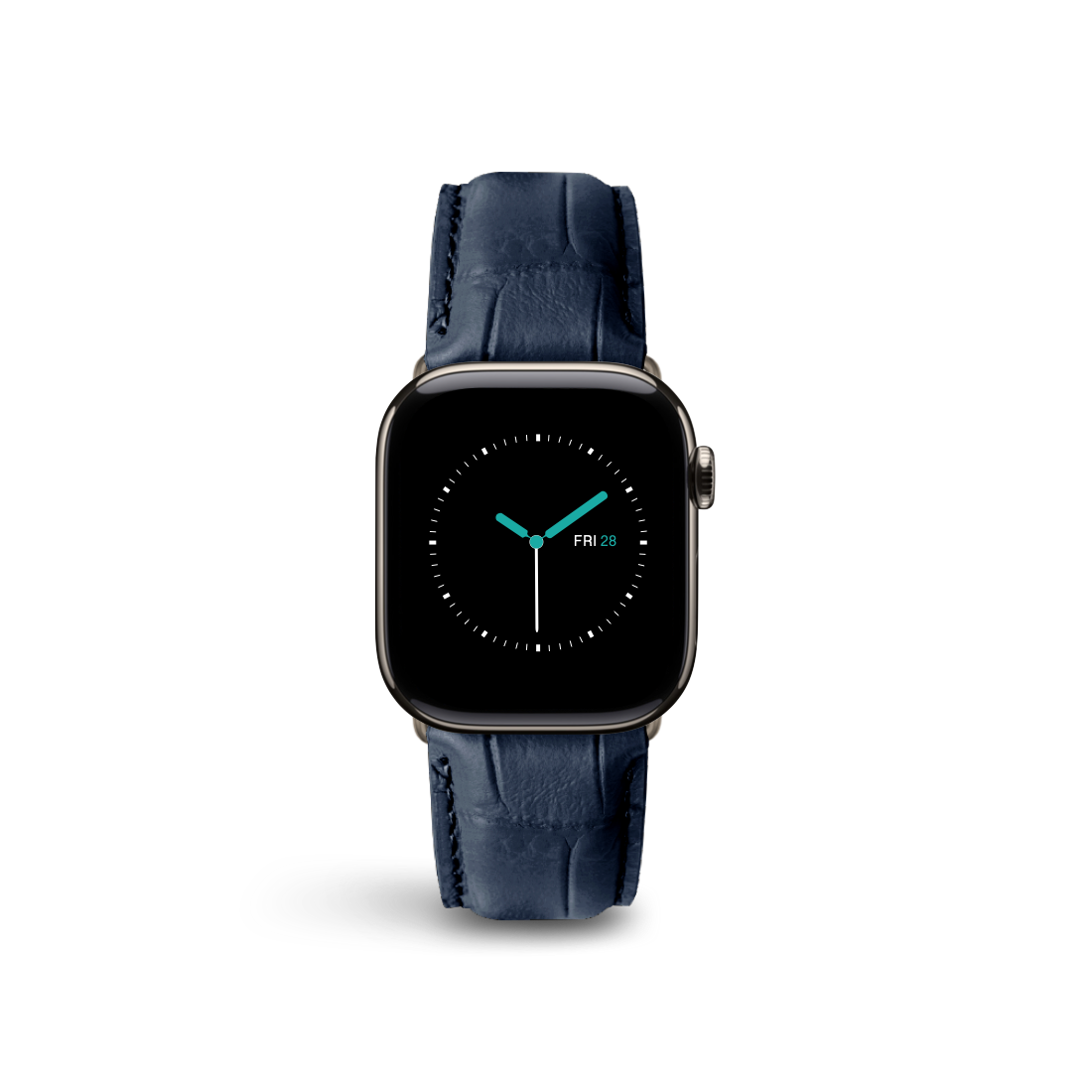 Alligator Embossed Leather | Blue