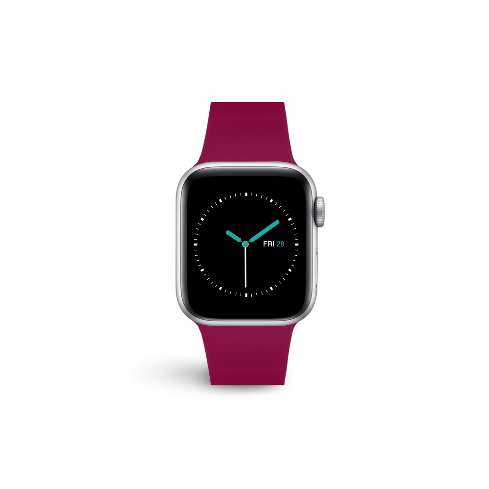 Perfect Fit™ Silicone Band | Merlot