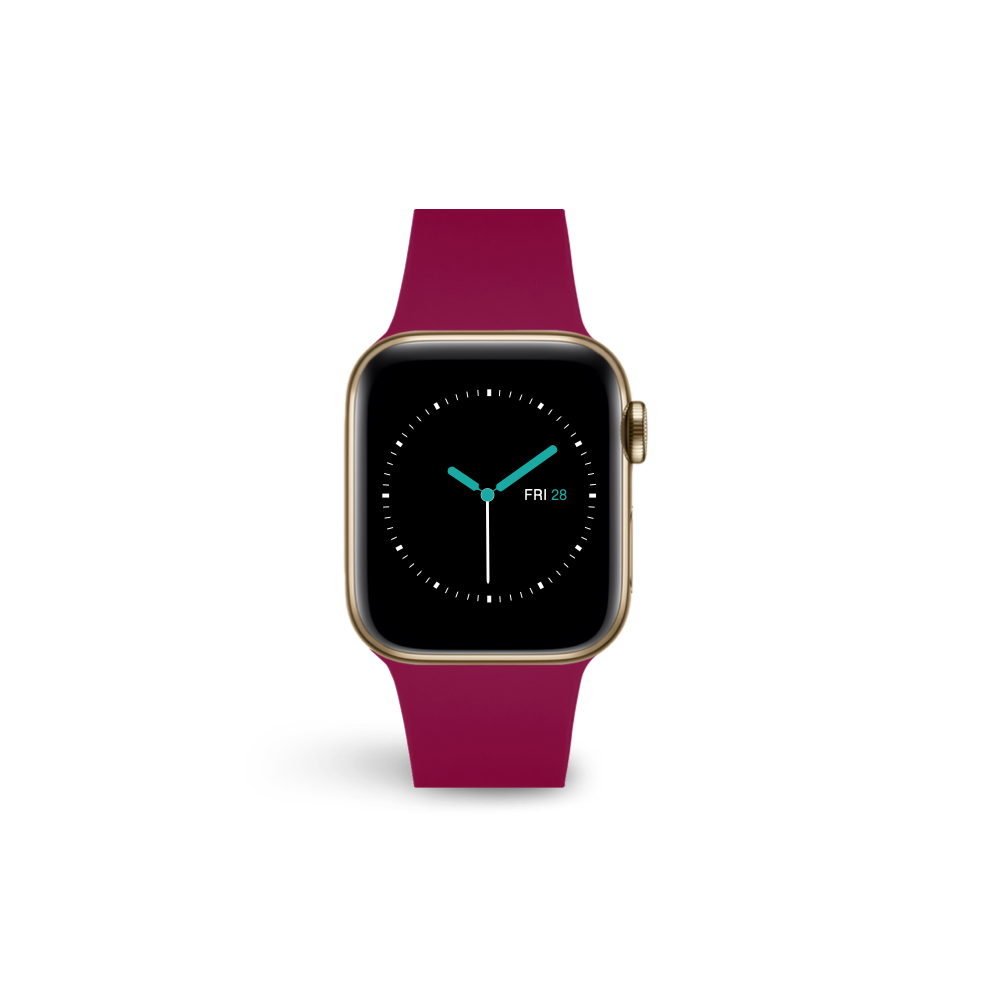 Perfect Fit™ Silicone Band | Merlot