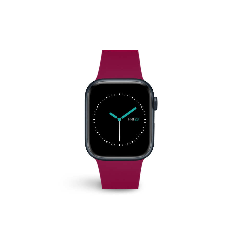 Perfect Fit™ Silicone Band | Merlot