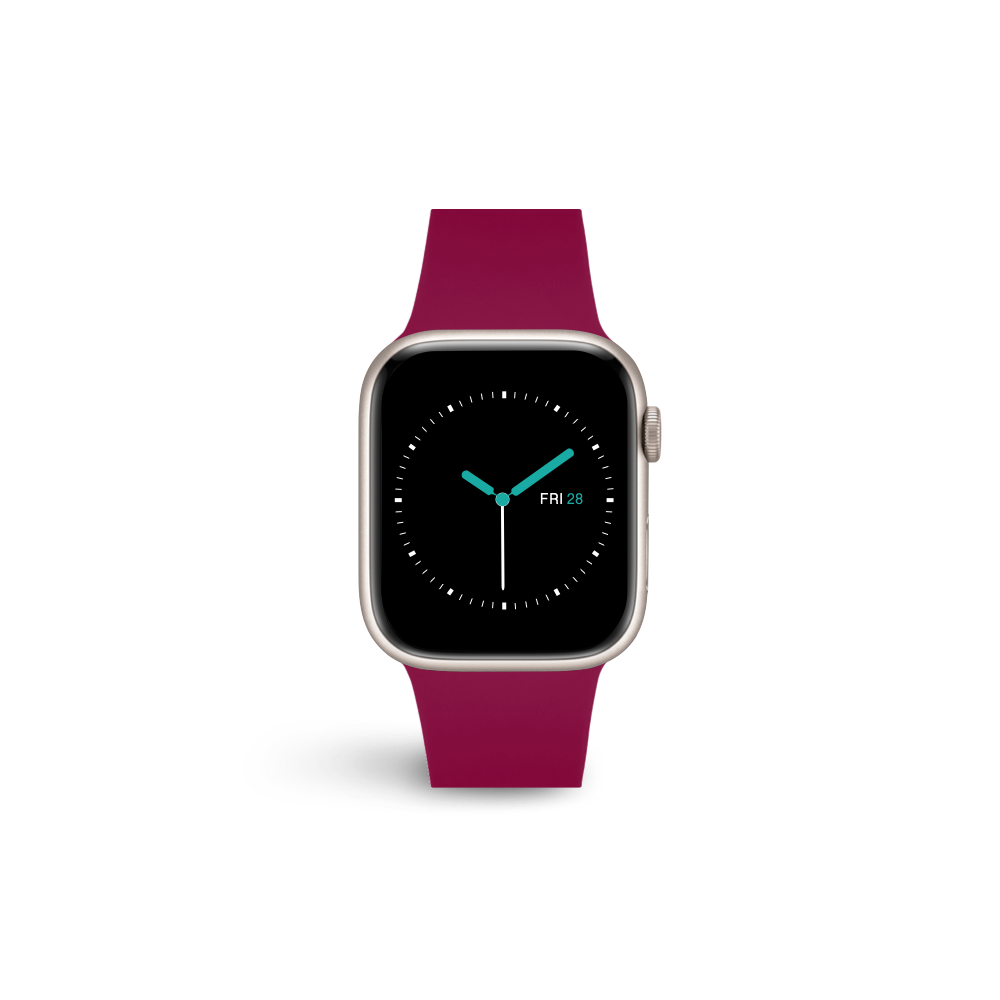 Perfect Fit™ Silicone Band | Merlot