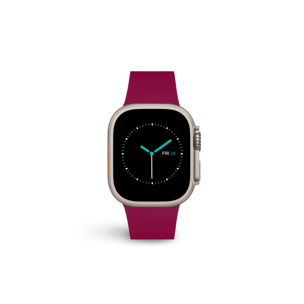 Perfect Fit™ Silicone Band | Merlot