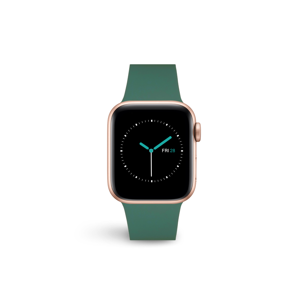 Perfect Fit™ Silicone Band Dark Green1