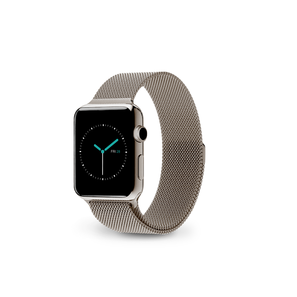 Milanese Loop Strap | Natural Titanium