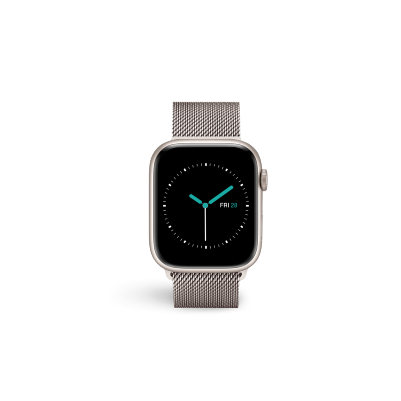 Apple watch series 2 42mm stainless steel case with sales milanese loop