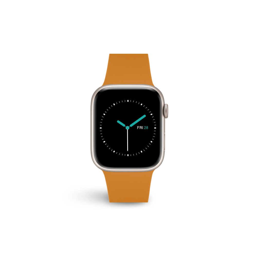 Perfect Fit Silicone Band Honey