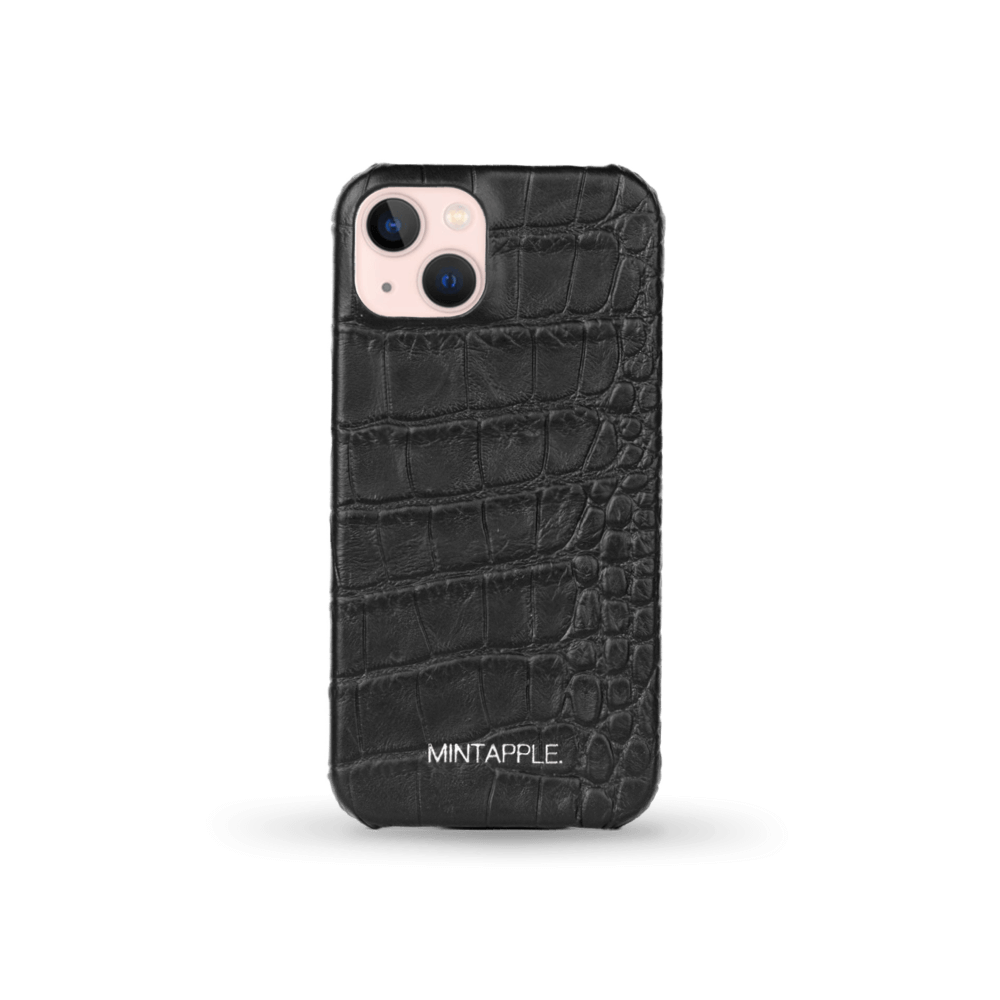 iPhone 13 | Alligator Embossed Leather Case