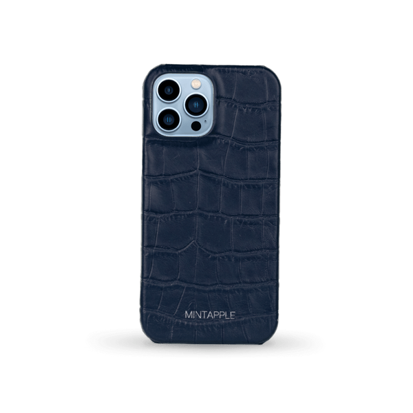 iPhone 13 Pro Max | Alligator Embossed Leather Case