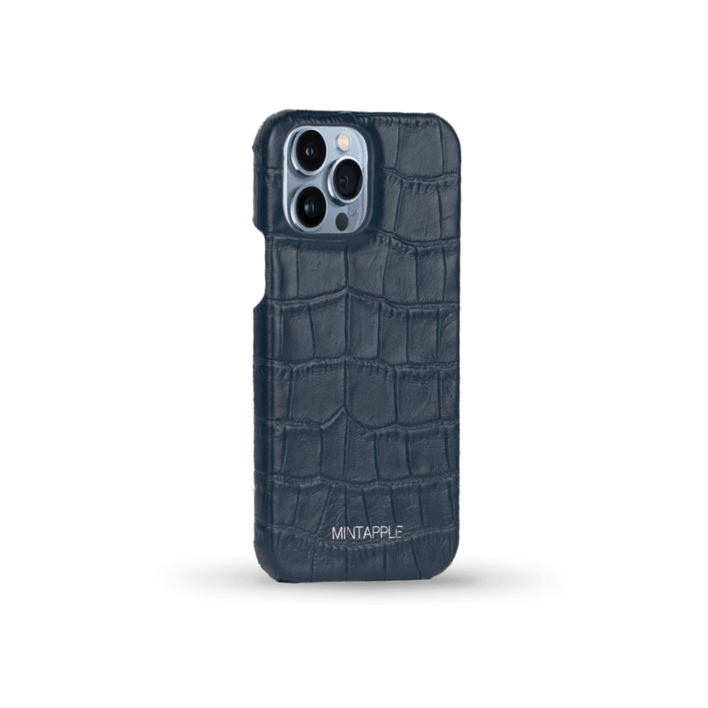 iPhone 13 Pro Max | Alligator Embossed Leather Case