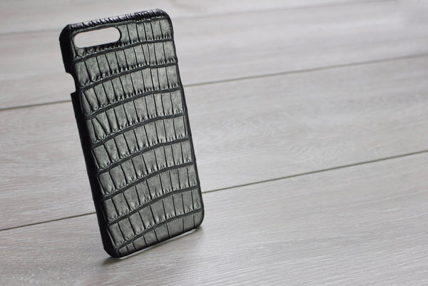 Genuine Exotic Crocodile iPhone 8Plus case - Mintapple