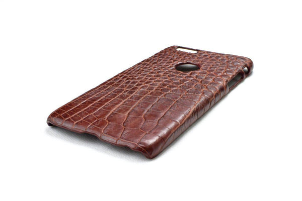 Genuine Exotic Crocodile iPhone 6/6s Plus case #0027 - Mintapple