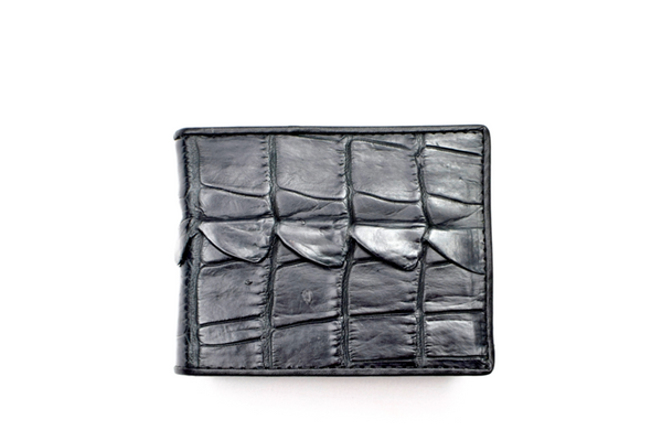 Crocodile skin wallet best sale
