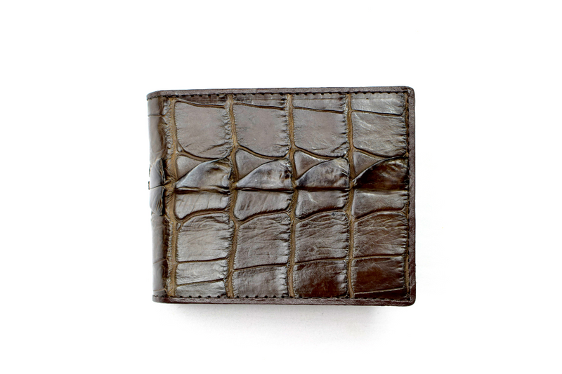 Genuine Exotic Crocodile skin wallet #0027 - Mintapple