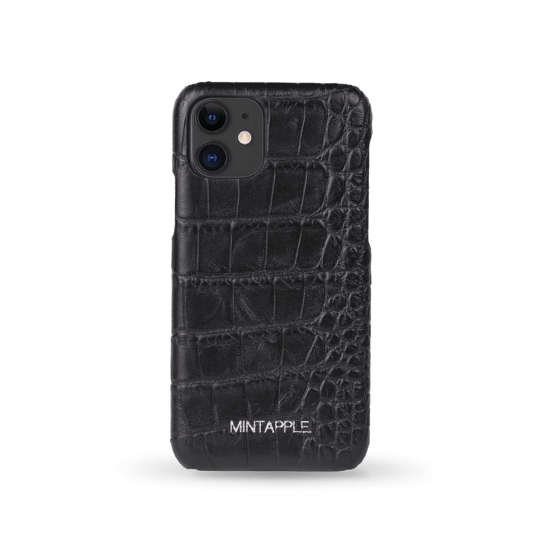 iPhone 11 | Alligator Embossed Leather Case