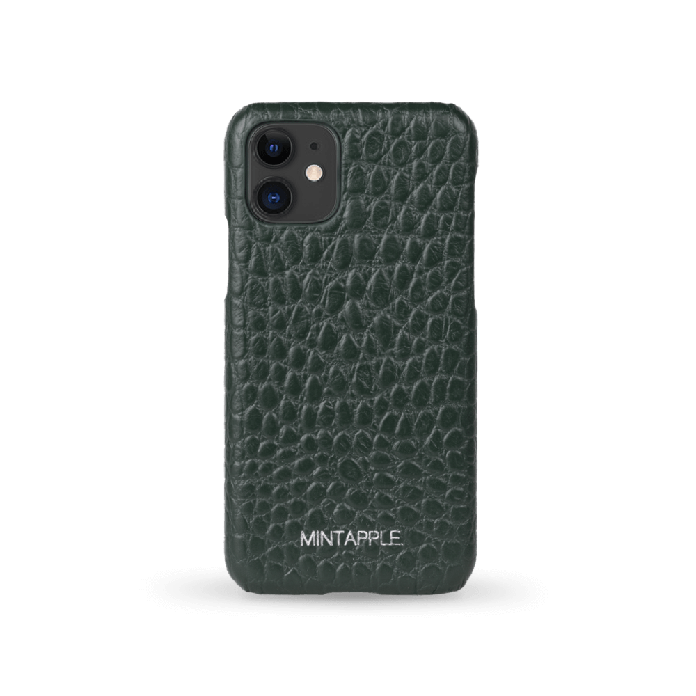 iPhone 11 | Alligator Embossed Leather Case