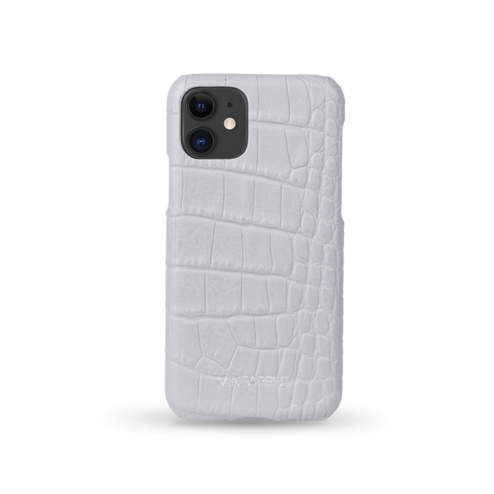 iPhone 11 | Alligator Embossed Leather Case