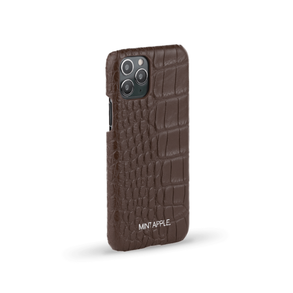 iPhone 11 | Alligator Embossed Leather Case