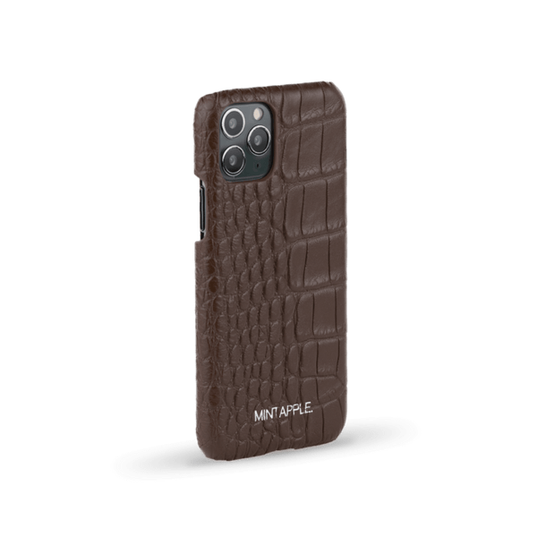 iPhone 11 Pro Max - Alligator Leather Case - MINTAPPLE.