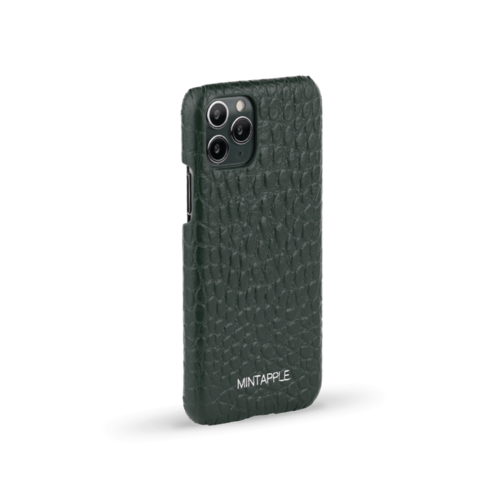 iPhone 11 Pro Max | Alligator Embossed Leather Case