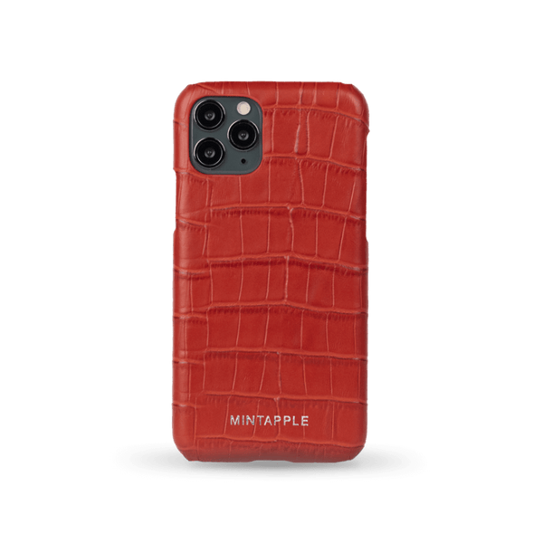 iPhone 11 Pro | Alligator Embossed Leather Case