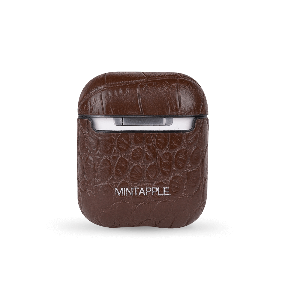 AirPods Case | Alligator Embossed Leather