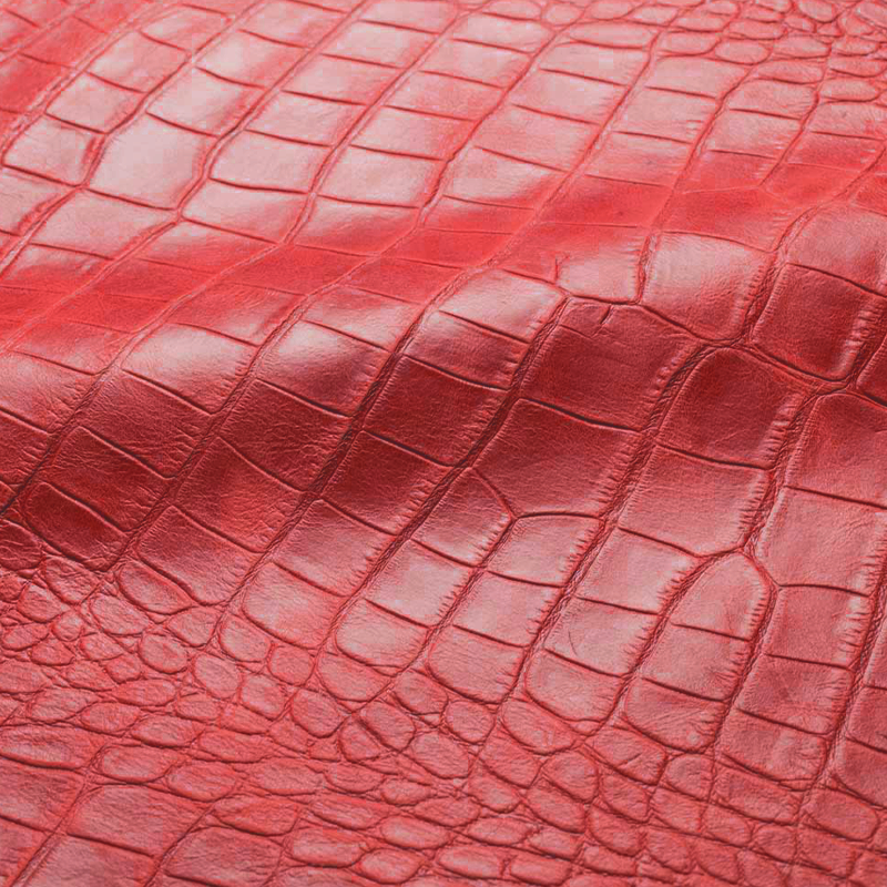 Alligator Embossed Leather | Candy