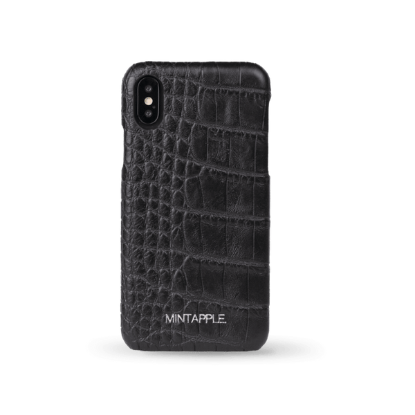 iPhone X / XS - Alligator Leather Case - MINTAPPLE.