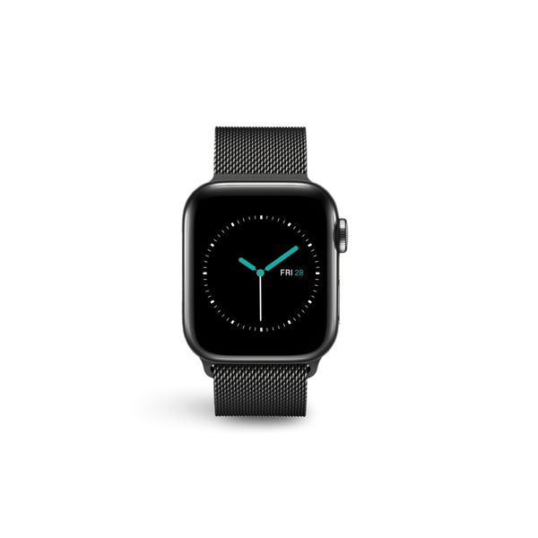 Milanese Loop Magnetic Strap - Space Black Stainless Steel - MINTAPPLE.