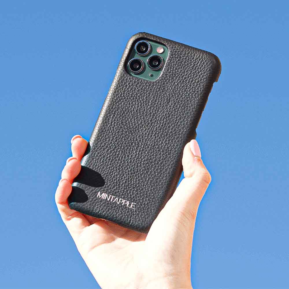 iPhone 11 - Top Grain Leather Case - MINTAPPLE.