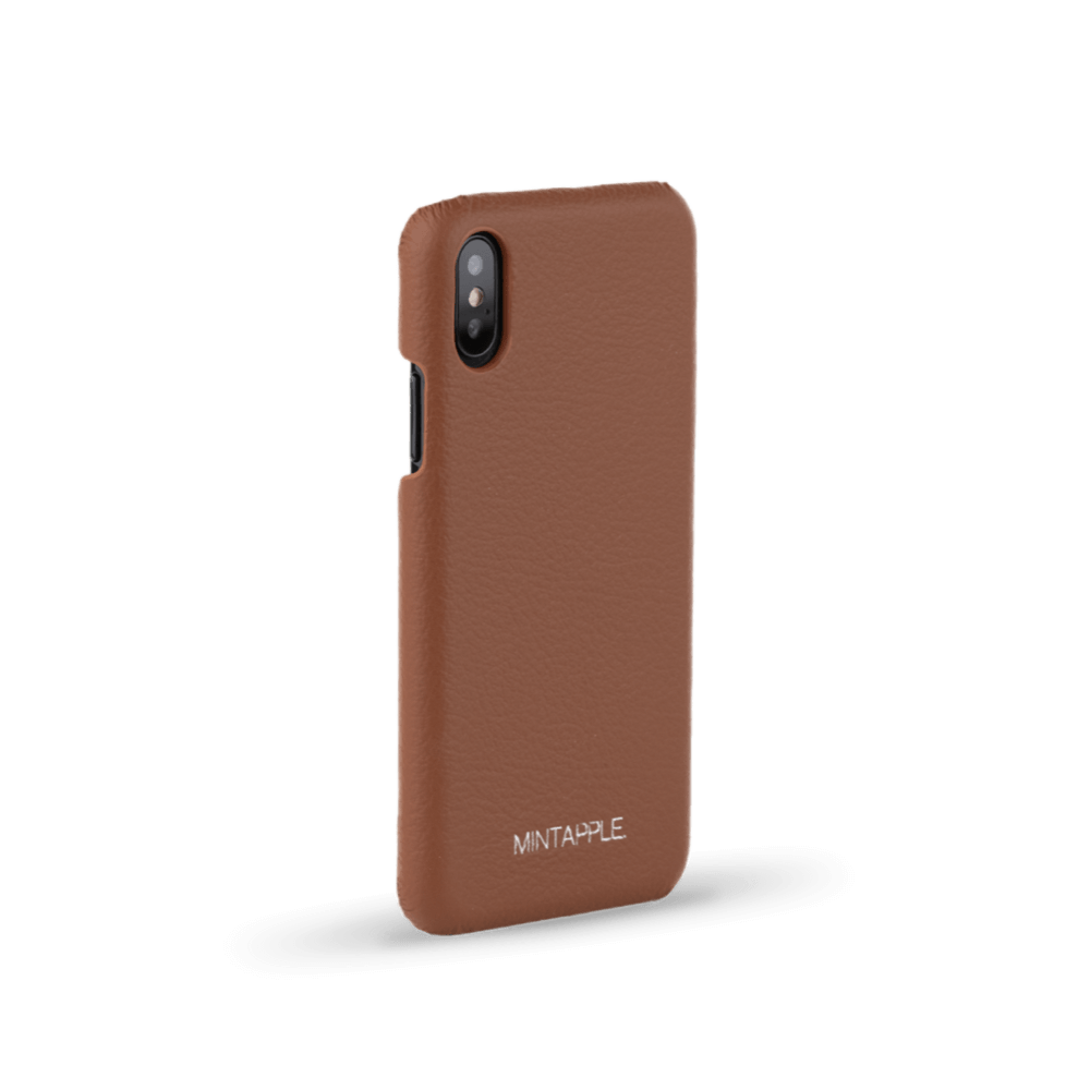 iPhone XS Max - Top Grain Leather Case - MINTAPPLE.