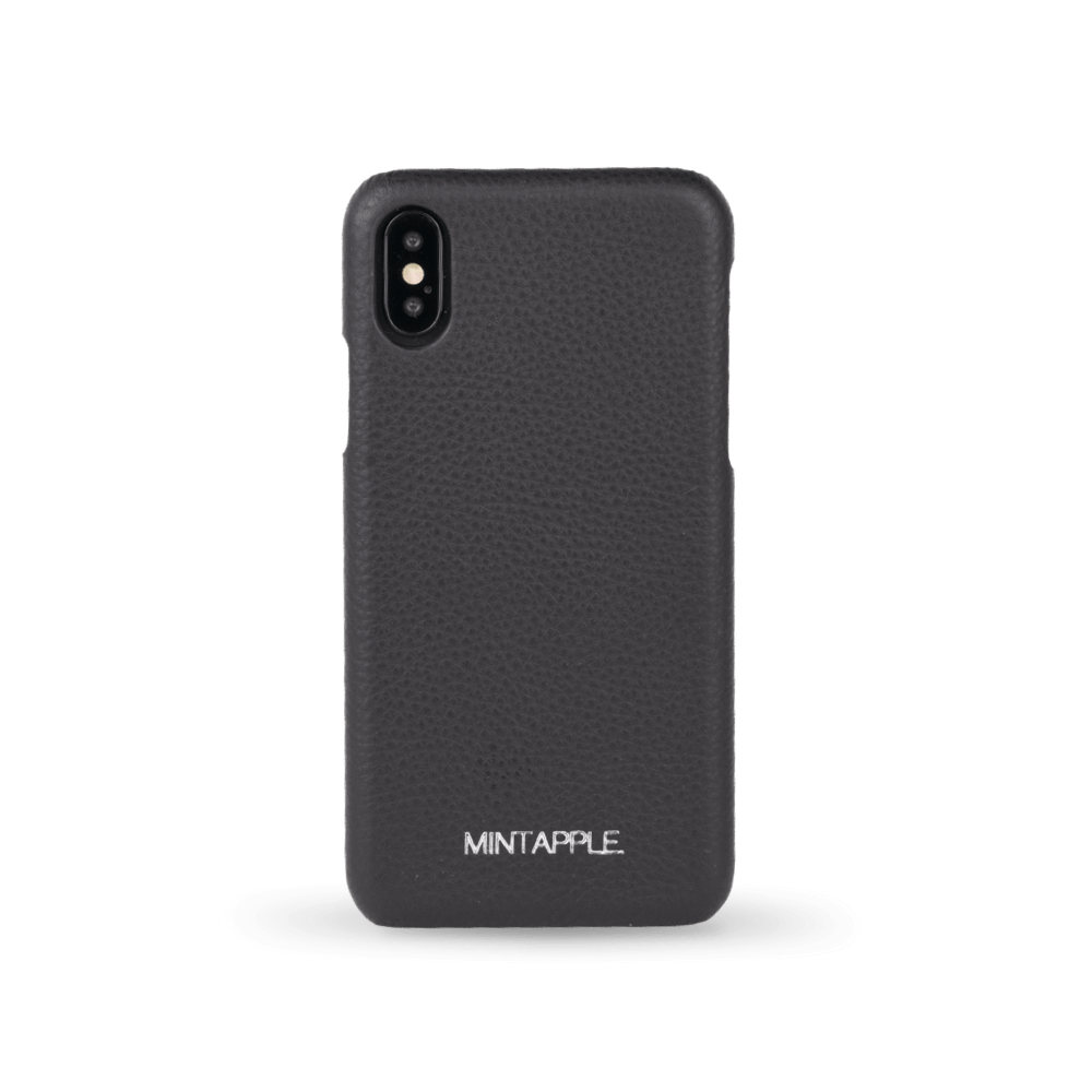 iPhone X / XS - Top Grain Leather Case - MINTAPPLE.