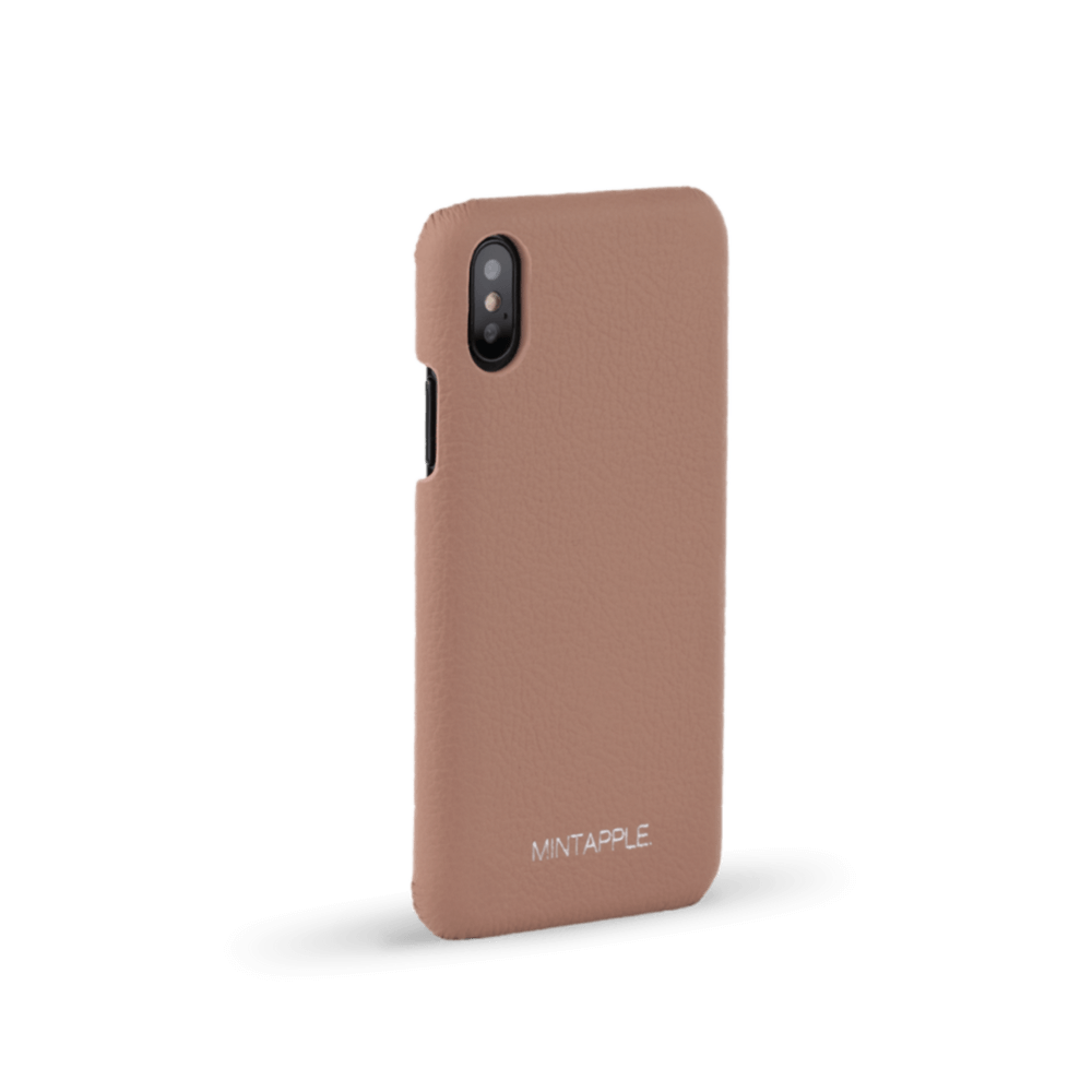 iPhone X / XS - Top Grain Leather Case - MINTAPPLE.