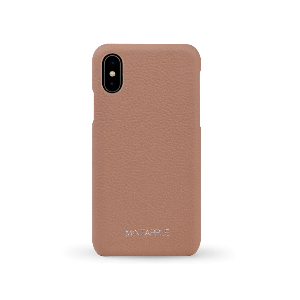 iPhone X / XS - Top Grain Leather Case - MINTAPPLE.