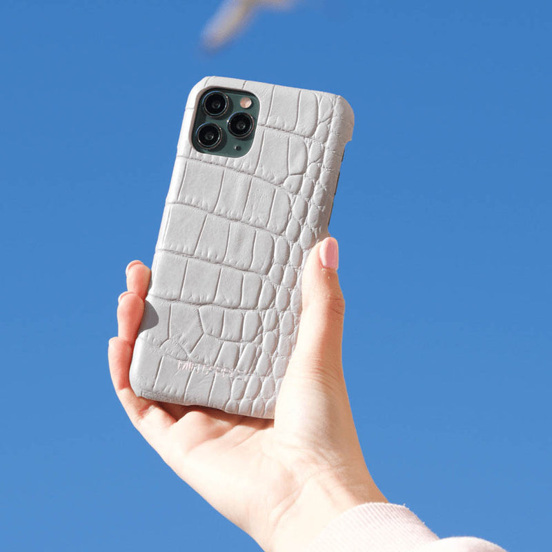 iPhone 11 | Alligator Embossed Leather Case