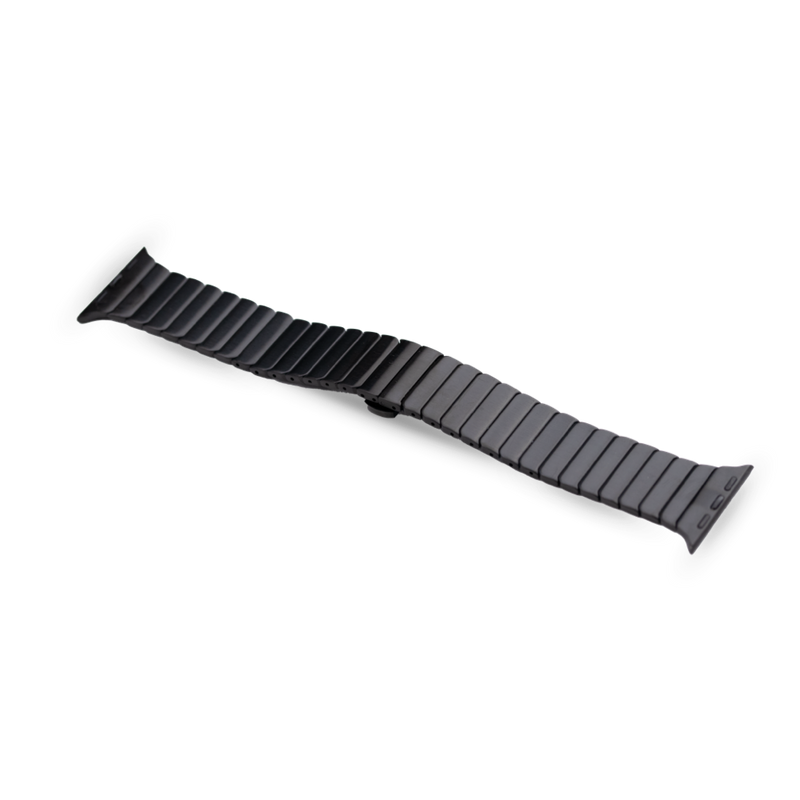 Link Bracelet Band - Space Black Stainless Steel - MINTAPPLE.