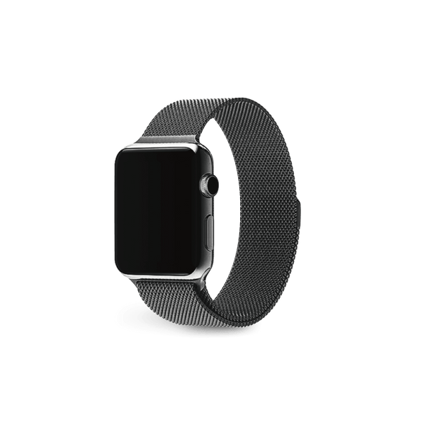 Milanese Loop Magnetic Strap - Space Black Stainless Steel - MINTAPPLE.